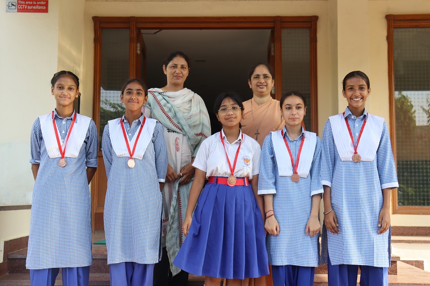 3RD POSITION IN DISTRICT LEVEL SCHOOL GAMES(BASKETBALL)